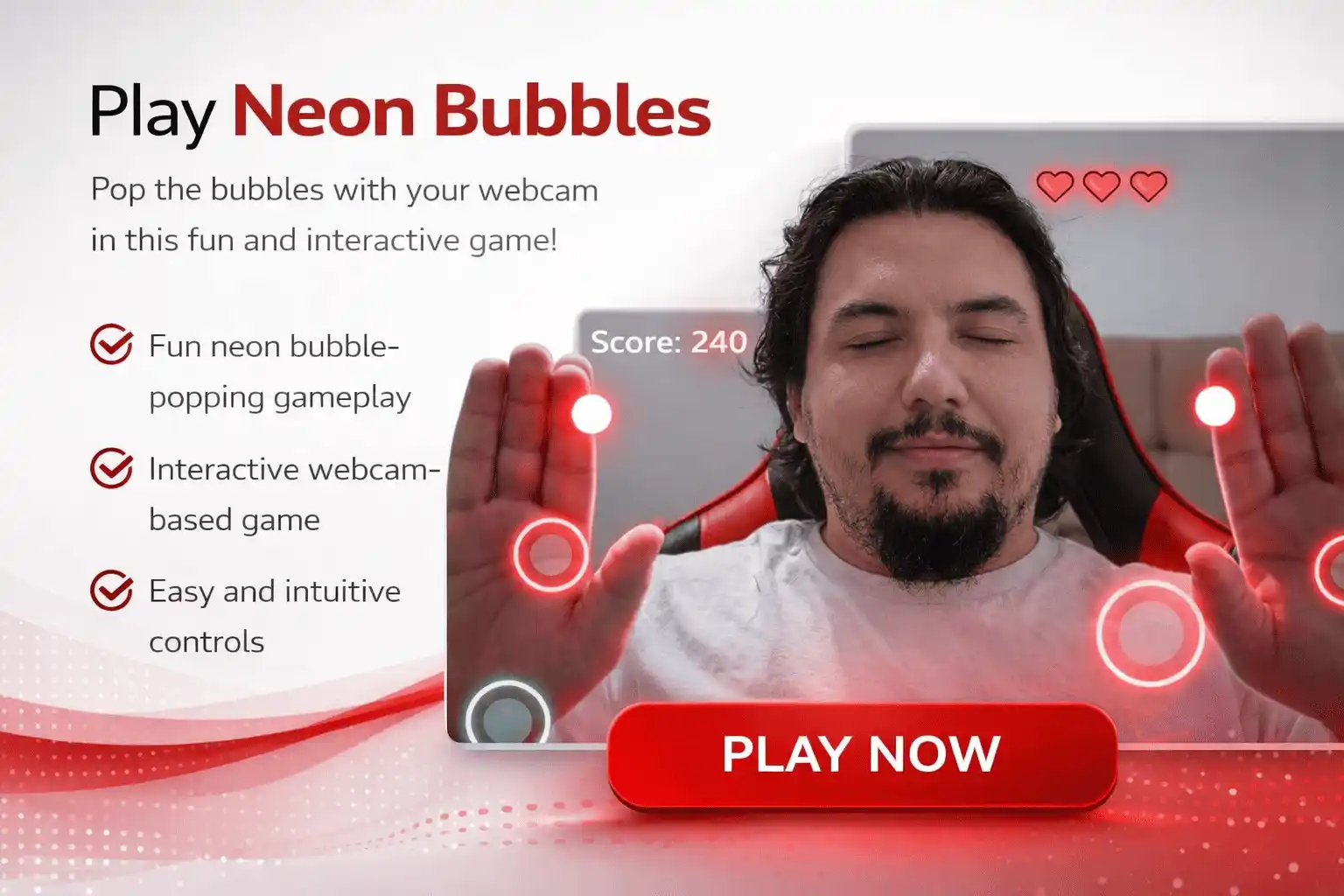 Game Neon Bubles